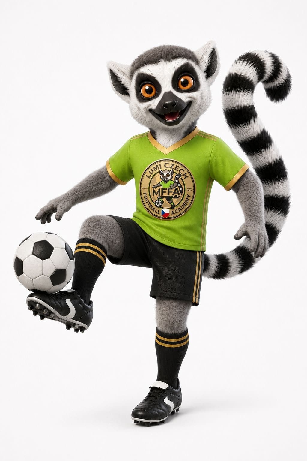 Lumi the lemur mascot, the heart of the academy